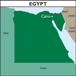 Map of Egypt